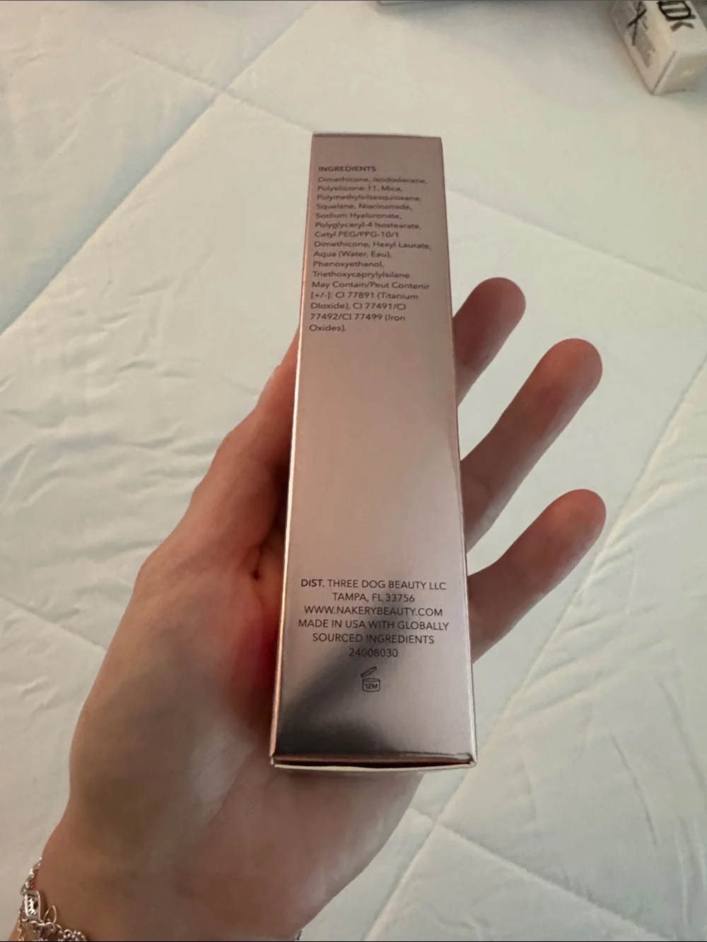 Nakery Beauty Plumping Velvet Serum-Infused Foundation - Light Beige